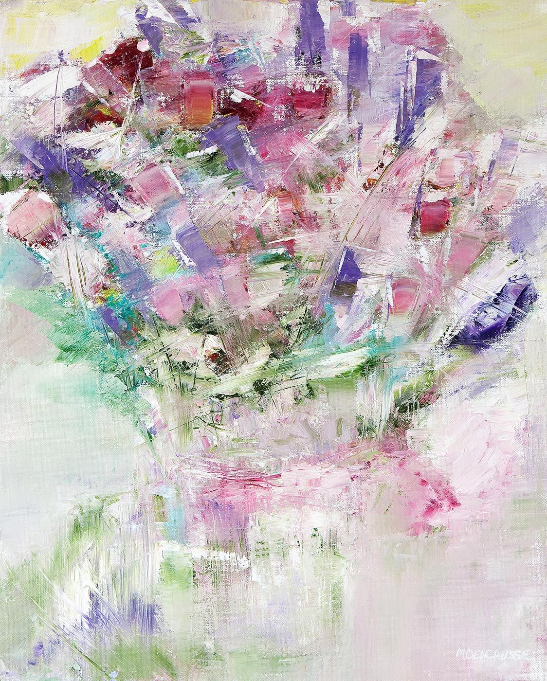Fleurs dans la lumière
